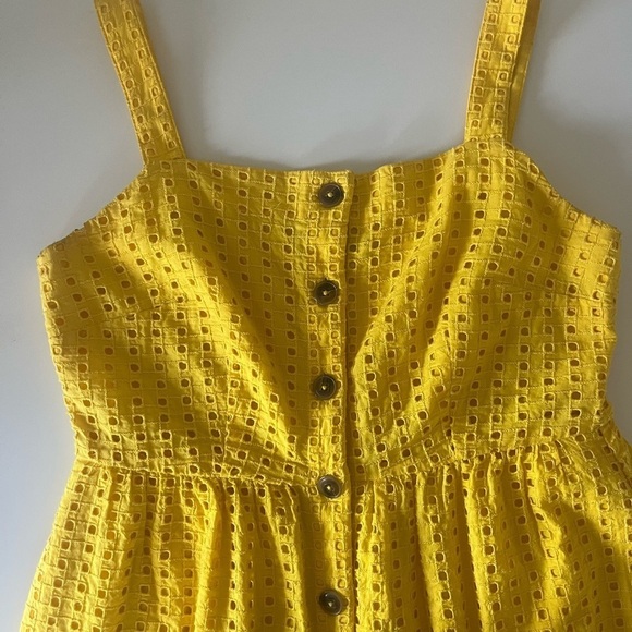 J. Crew Classic button-front midi sundress in embroidered eyelet - Picture 13 of 15